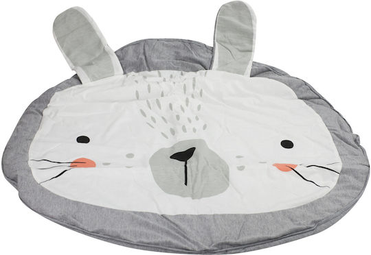 Kids Rug Gri Round with Diameter 34cm Thickness 70mm