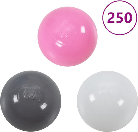 vidaXL Kids Play Tunnel White