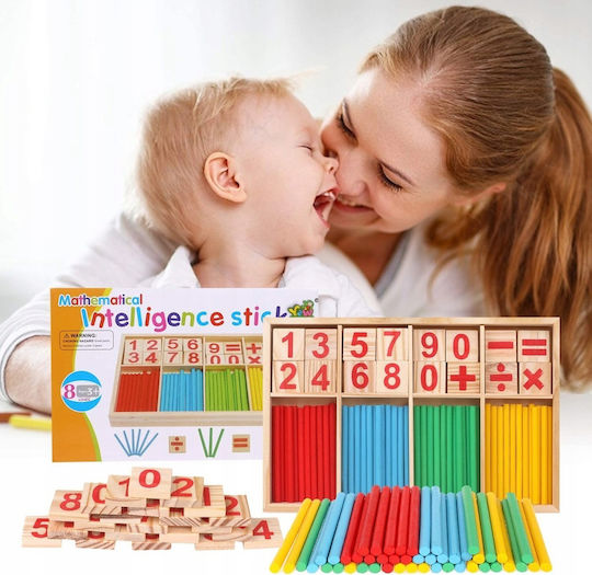 Montessori Abacus made of Wood