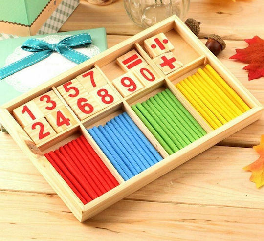 Montessori Abacus made of Wood
