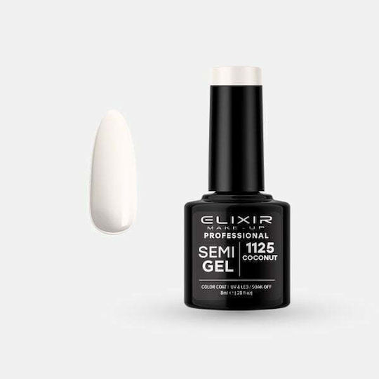 Elixir Ημιμόνιμο Βερνίκι Νυχιών 1125 Coconut 8ml