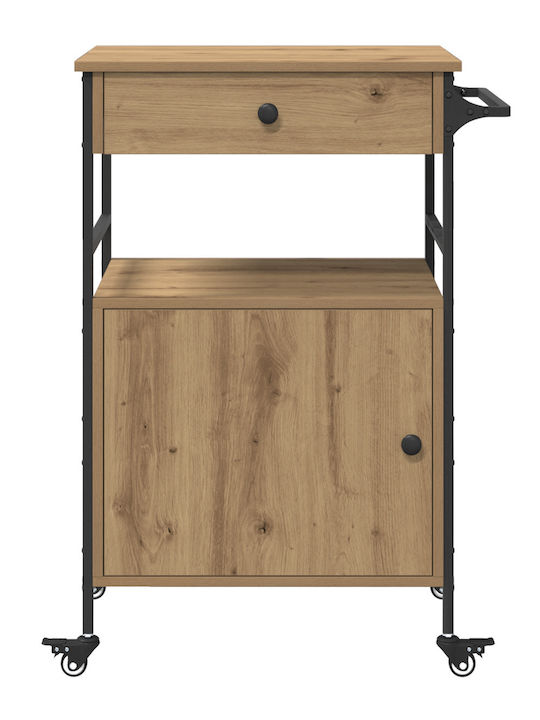Dulap De Bucătărie Pardoseală Maro 56x43x89.5cm