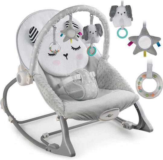 Kitty Sleep Electric Relax pentru Bebeluși Gri Kitty Sleep Electric Relax pentru Bebeluși Gri