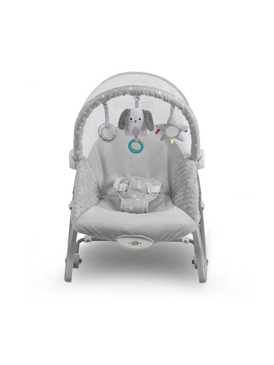 Electric Relax pentru Bebeluși Kitty Sleep cu Vibrații Gri pentru Copil până la 18kg