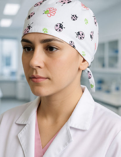Northcure Unisex Multicolour Cotton Surgical Cap
