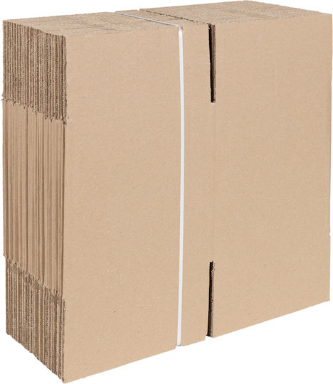 vidaXL Χαρτοκιβώτιο Συσκευασίας B20 x T20 x H20cm. 50Stück Faltmechanismus
