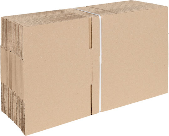 vidaXL Χαρτοκιβώτιο Συσκευασίας B25 x T17.5 x H10cm. 50Stück Faltmechanismus