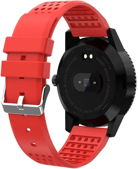 Pyramid International T1 Smartwatch (Roșu)