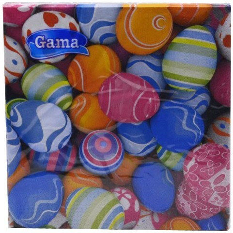 Gama Brands Șervețel Luxury Multicoloră 33x33cm. 20buc