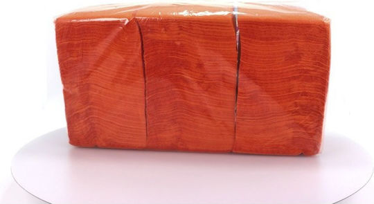 Krinos Special Serviette Luxus Orange 24x24cm 500 cm Stück