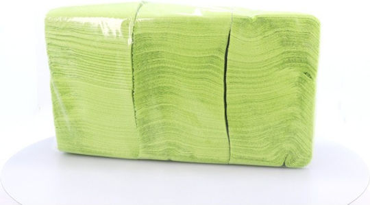 Krinos Serviette Grüne 24x24cm 400 Stück Stück