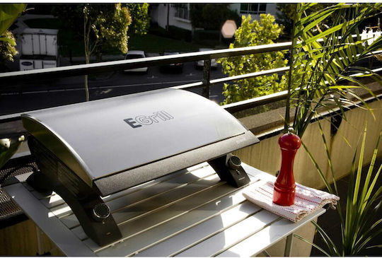 GrandHall Επιτραπέζια Ηλεκτρική Ψησταριά 1500W Ανοξείδωτη