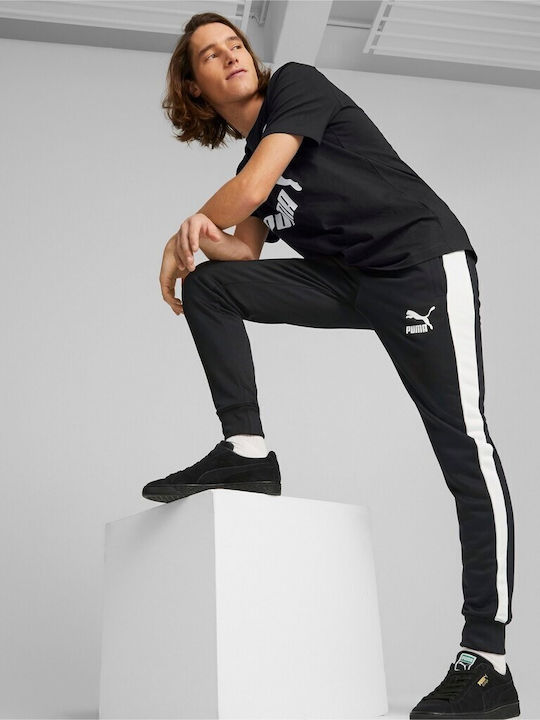 Iconic T7 Pantaloni de trening cu Elastic Negru