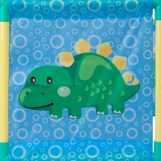 Căsuță De Joacă Pentru Copii Multifuncțională Baby Paradise Cu Gard Multicoloră 113x115x77cm