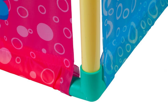 Căsuță De Joacă Pentru Copii Multifuncțională Baby Paradise Cu Gard Multicoloră 113x115x77cm