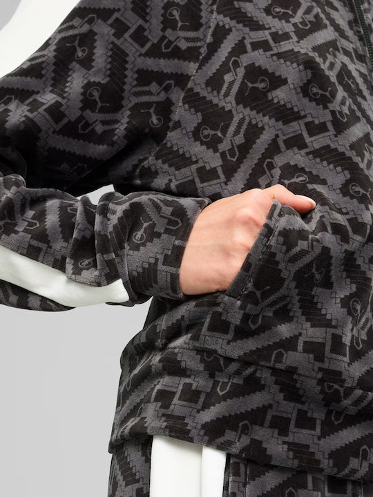 T7 Γυναικείο Track Jacket Μαύρο