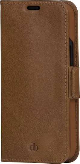 dbramante1928 Copenhagen Slim Book Δερμάτινο Καφέ (iPhone 13 Pro Max)