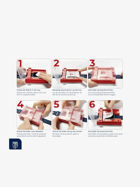 Rosso Tempered Glass για το Apple Watch 10 46mm 2τμχ