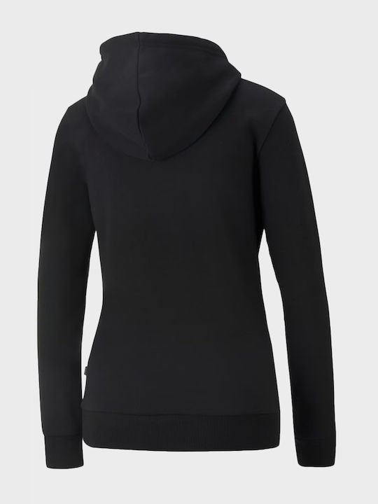 Ess+ Women's Sweatshirt Hooded Black