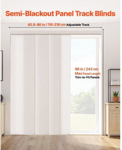 Vevor Rollos Partieller Blackout P218xHöhe 250cm MBGDBYCW4588MEN8PV0 Braune