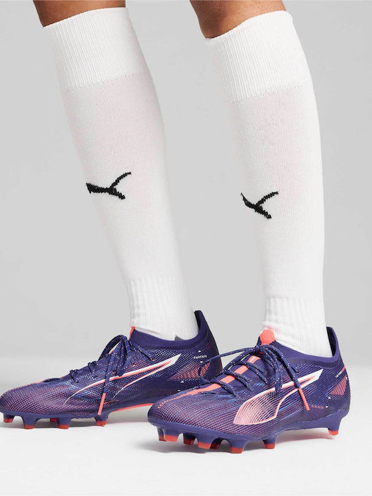 PUMA Ultra 5 Pro Ποδοσφαιρικά Παπούτσια με Τάπες FG/AG Μωβ