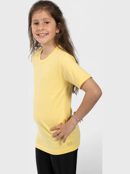 Kids' T-shirt Yellow