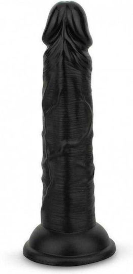 Easytoys Realistisches Dildo mit Hoden und Saugnapf Schwarz
