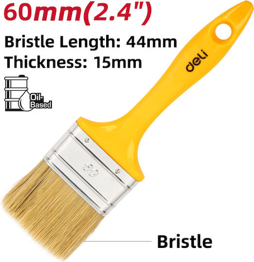Deli Malerpinsel Gerade 60mm 1Stück