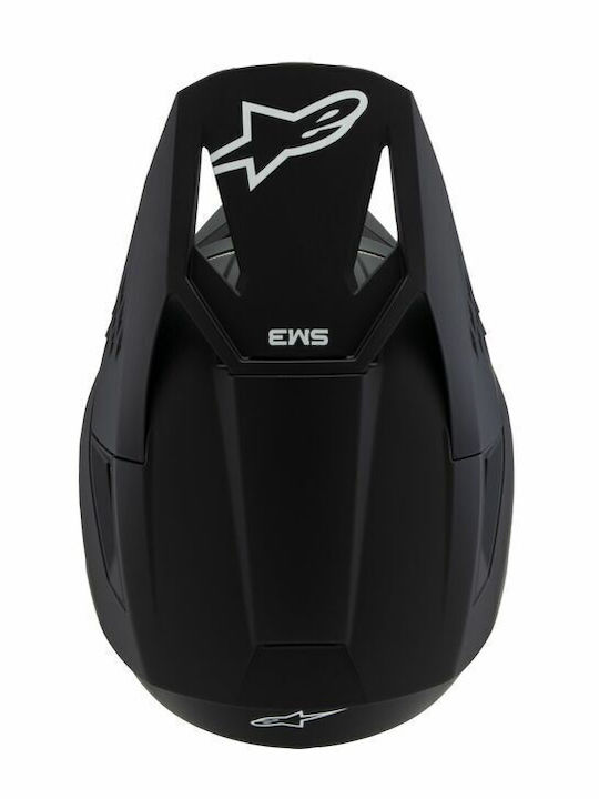 Alpinestars SM3 Черна Детска Каска За Мотор Мотокрос DOT / ECE 22.06 1060гр