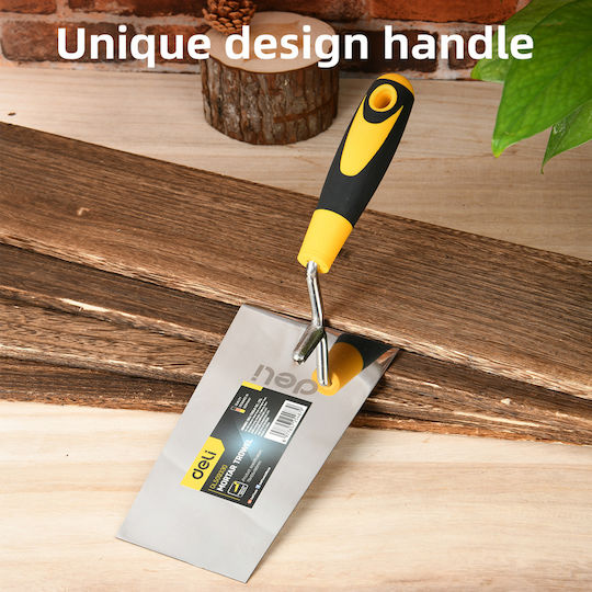 Deli Trowel Inox 310x180mm with Plastic Handle DL509330