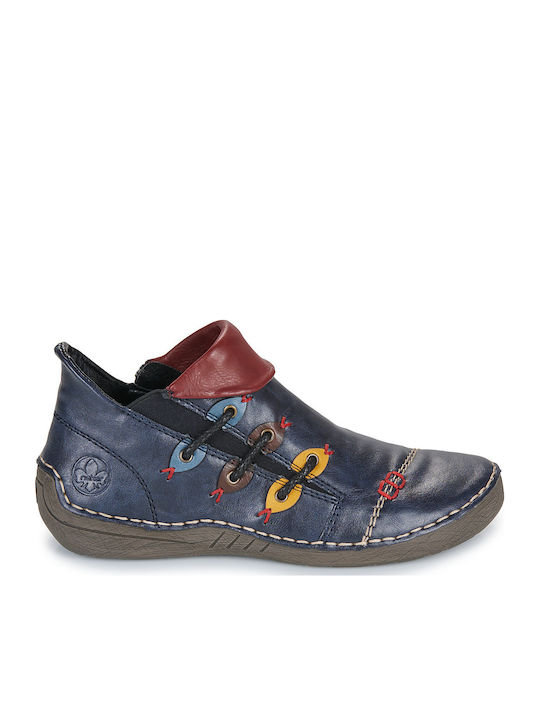 Women's Ankle Boots Navy Blue