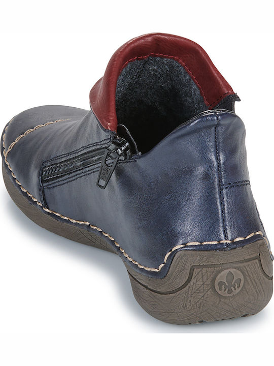 Women's Ankle Boots Navy Blue