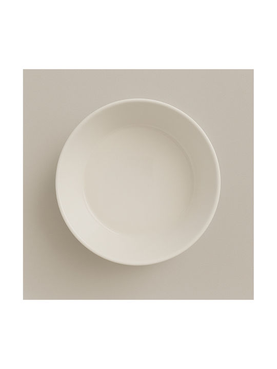 Kutahya Porselen Serving Bowl Round made of Porcelain White 6pcs