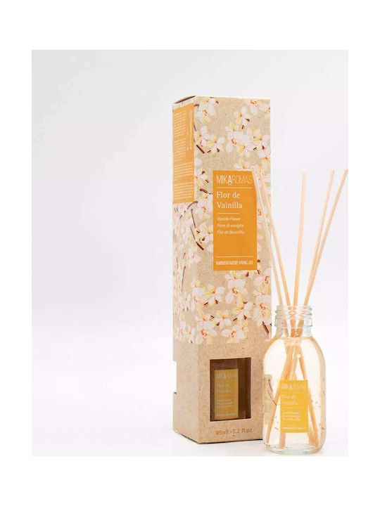 Mikaromas Vanilla Flower Scented Sticks 95ml