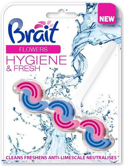 Brait Hygiene & Fresh 2-phase Toilet Cube Toilet Flowers 45g
