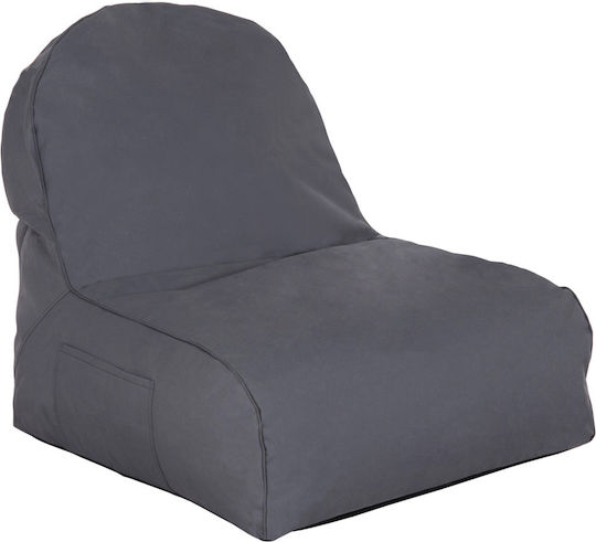 Waterproof Bean Bag Chair Poof Cloud Gray 81x78x73cm