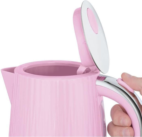 Russell Hobbs Eden Βραστήρας 1.7lt 2400W Ροζ