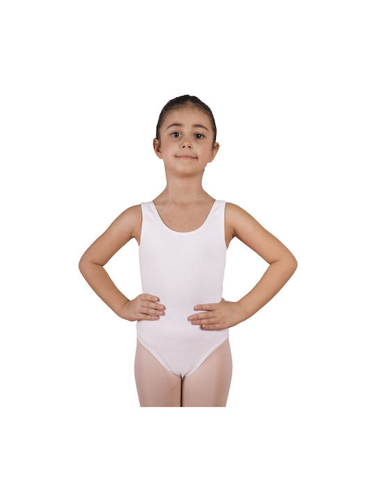 Sleeveless Kids Dance Bodysuit Pink