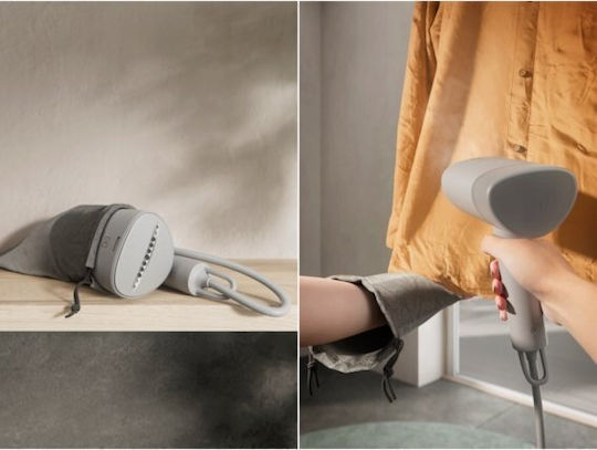 Electrolux Ατμοκαθαριστής Ρούχων Χειρός 1200W με Δοχείο 100ml Γκρι