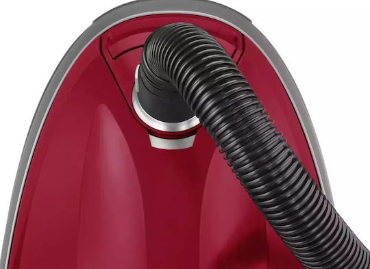 Nilfisk Select Vacuum Cleaner 450W Bagged 3.1lt Red