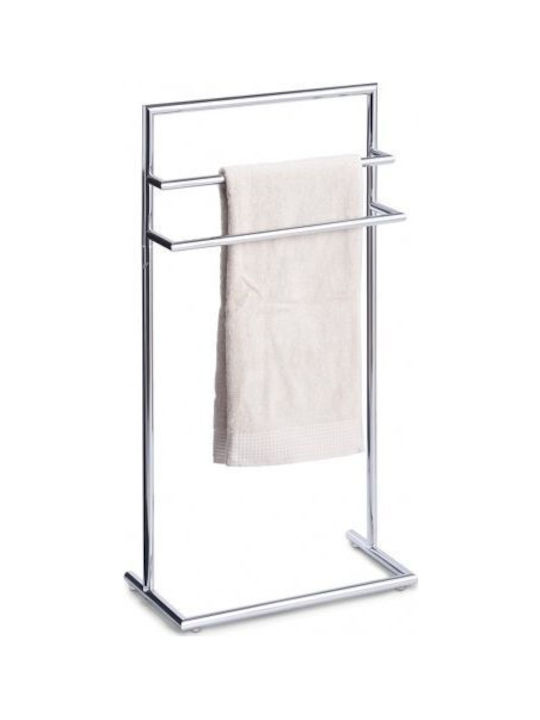 Zeller Поставка за дрехи Баня Единичен ​83x83см Inox Сив