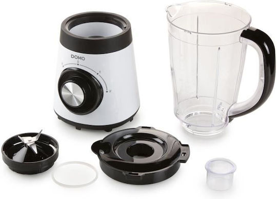 Domo Domo Mixer mit Kunststoffkanäta 1,5 l 500W Weiß DO9203BL