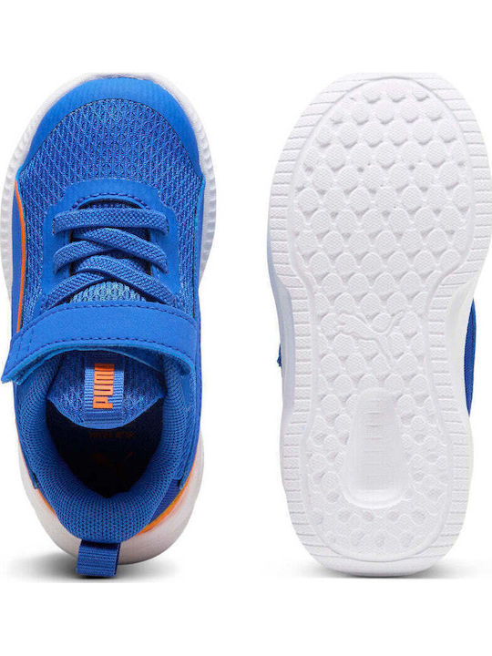 Flyer 3 Ac=inf Kids Sports Shoes Running with Hoop & Loop Closure Blue