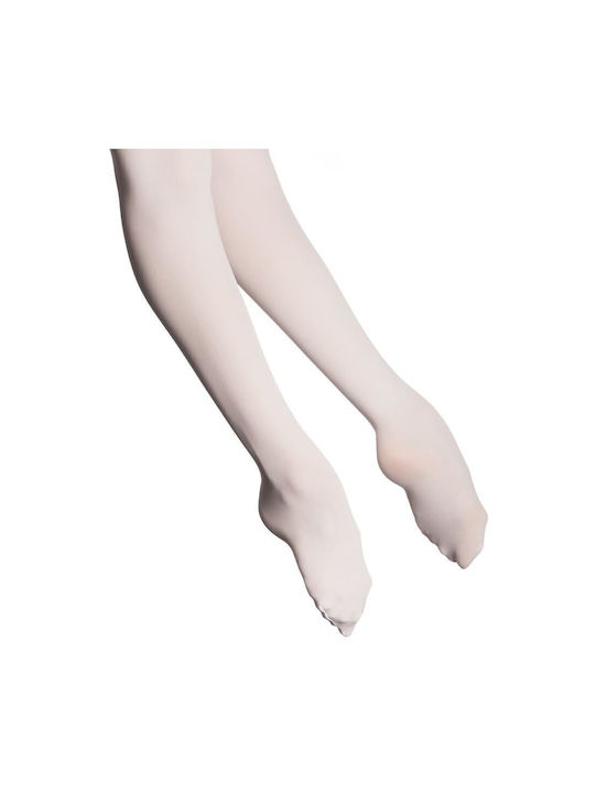 Basilica Pantyhose White for Ballet
