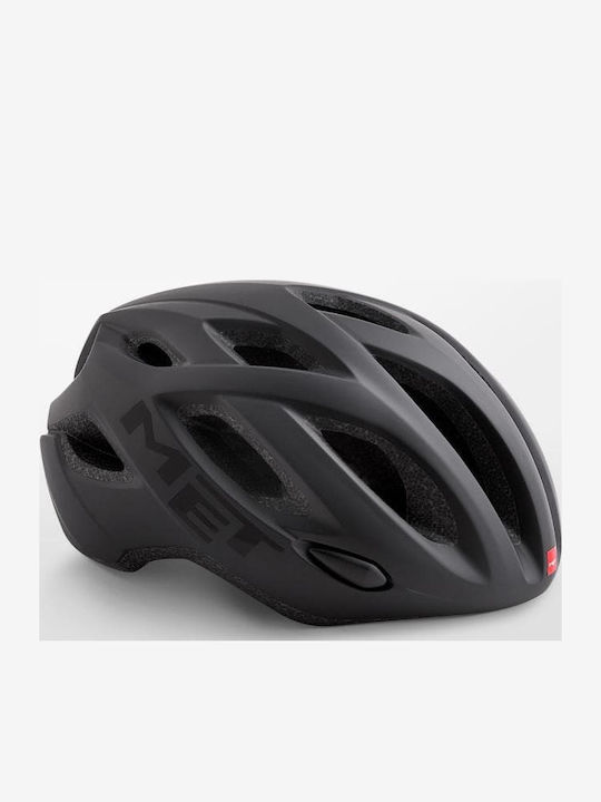 MET Idolo Bicycle Helmet Road / Mountain with LED Light Black