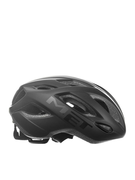MET Idolo Bicycle Helmet Road / Mountain with LED Light Black