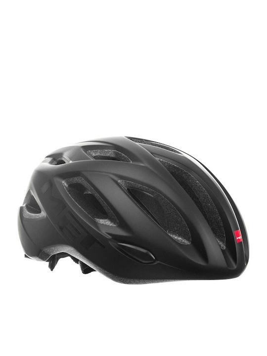 MET Idolo Bicycle Helmet Road / Mountain with LED Light Black