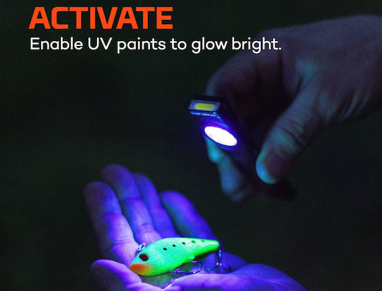 Nebo Φακός LED UV με Μέγιστη Φωτεινότητα 150lm Slim