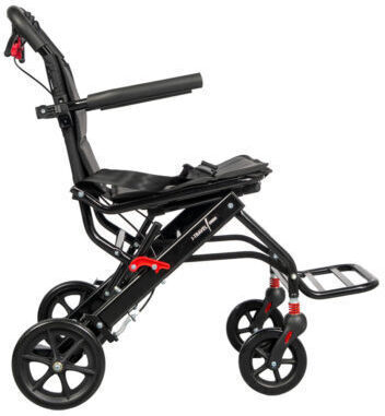 Mobiak Itravel Wheelchair Folding Simple Type 0805662 Black