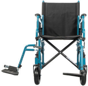Mobiak Aegeus Rollstuhl 12" Klappbar Einfacher Typ 46cm 0815005 Blaue